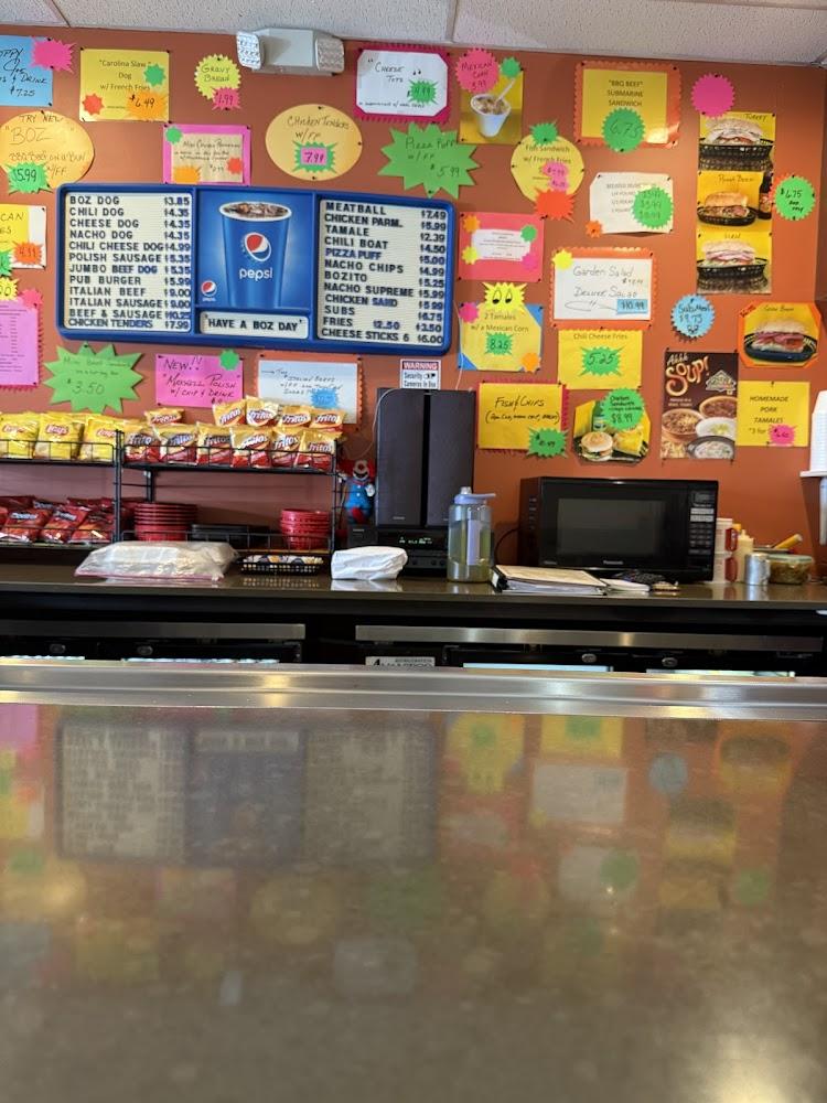 Boz Hot Dogs Menu image 2